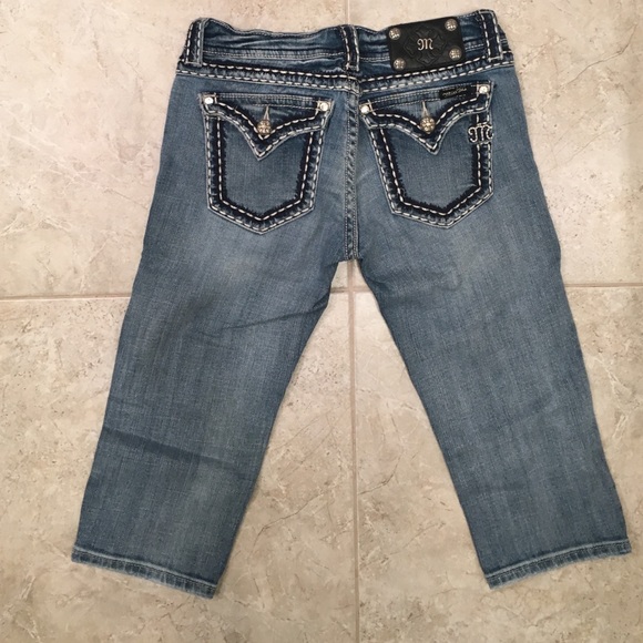 Miss me cropped jeans siZe 28