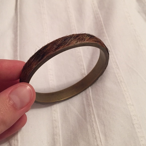 Madewell pony hair bangle