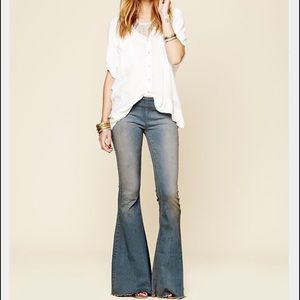 Free People bell bottom jeans