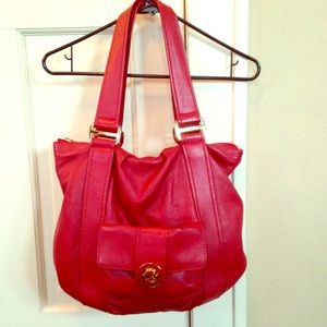 Red Michael Kors shoulder bag