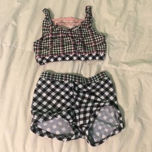 Young girls dance outfit