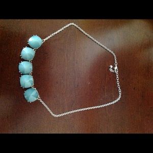 The Limited blue necklace