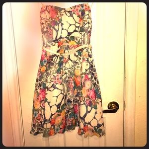 A sweetheart La Scale dress