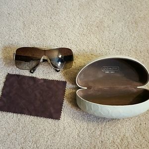 Coach sunglasses and case