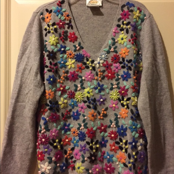 Talbots V neck sweater