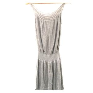 ARDEN B Silver Shimmer Tank