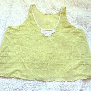 Free People lace tank