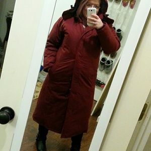 NWOT never worn land's end long women's m jacket