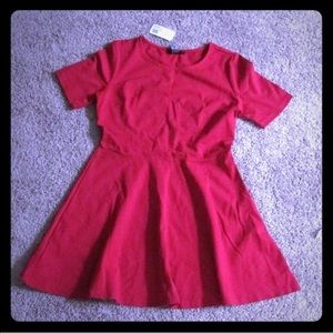 Red Forever 21 Skater Dress!