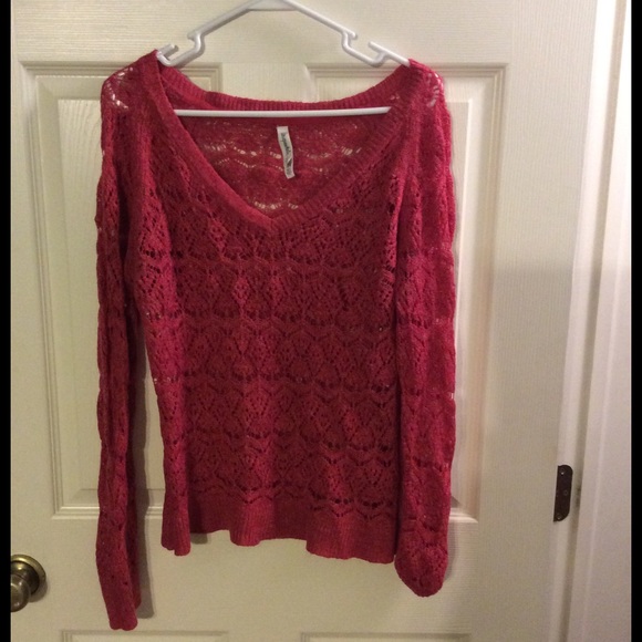 Dark Coral Sweater