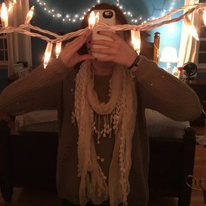 Beautiful yellow scarf