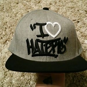 I <3 haters baseball cap