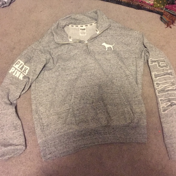 1/4 Zip Victoria's Secret Sweatshirt