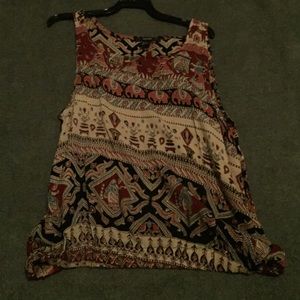forever 21 tribal print top!