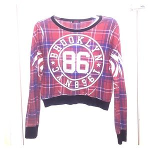 Crop top long sleeve