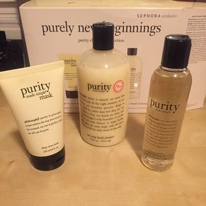 Philosophy Purity purely new beginnings Set