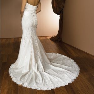 Allure Romance Strapless wedding dress