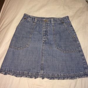 Gap girls skirt denim size 10