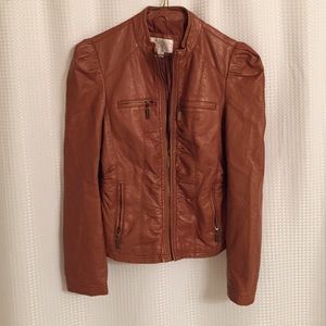 Xhilaration Camel color Leather Jacket-SALE