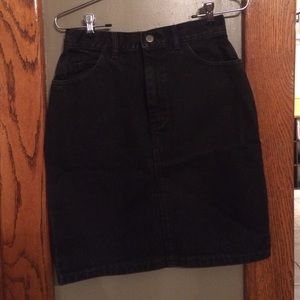 Vintage Lee pencil jean skirt size 2