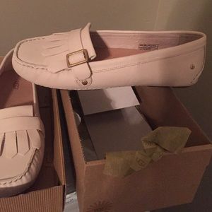 UGG cream loafers size 9 New in Box