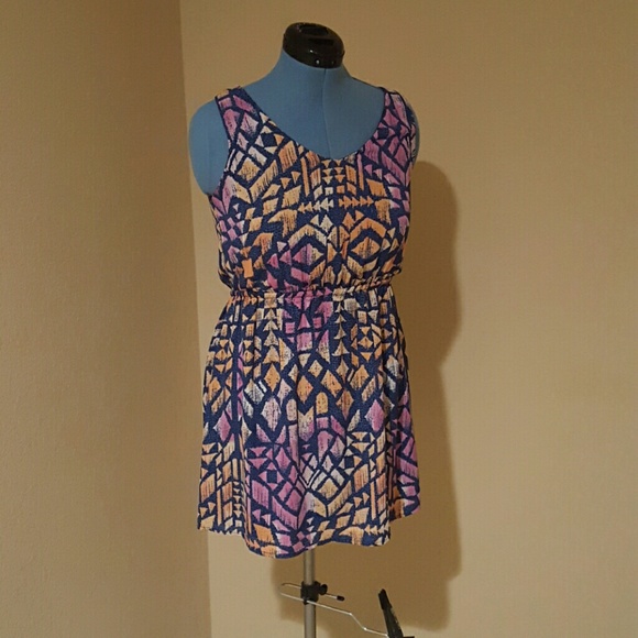 Forever 21 open back dress