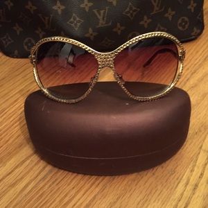 Rhinestone sun glasses