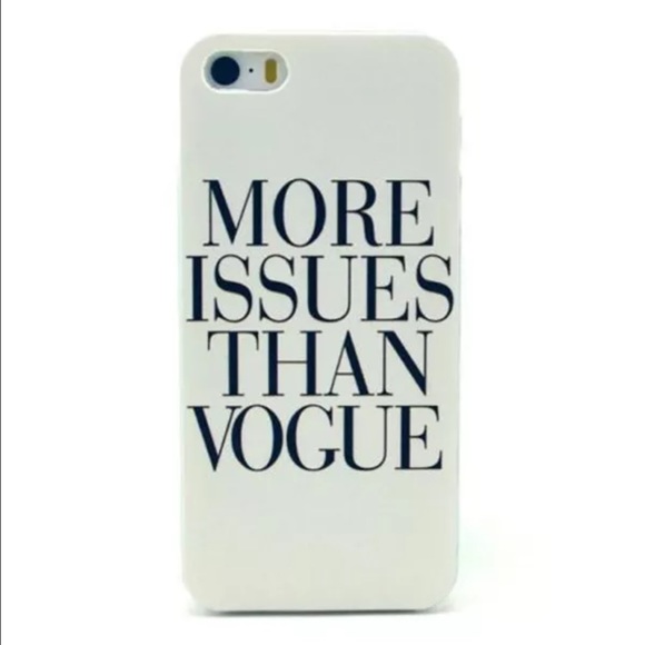 ✨More Issues Than Vogue iPhone 6/6s Case✨