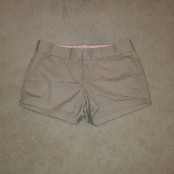 JCrew Khaki Chino Shorts