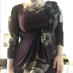 NWOT JONES NEW YORK Gathered Dress