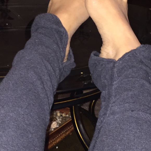 Lululemon grey ribbed yoga leggings