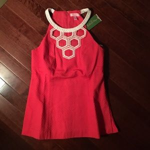 Lilly Pulitzer.  Brand new has never been worn.