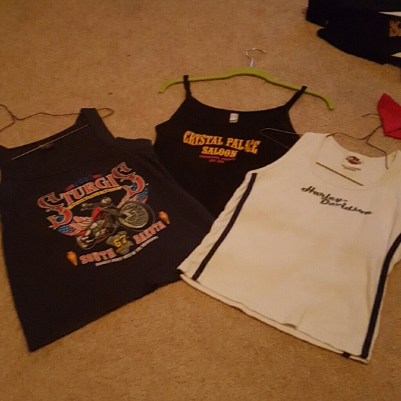 Harley Davidson tank tops