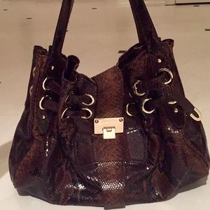Jimmy Choo Ramona handbag Python