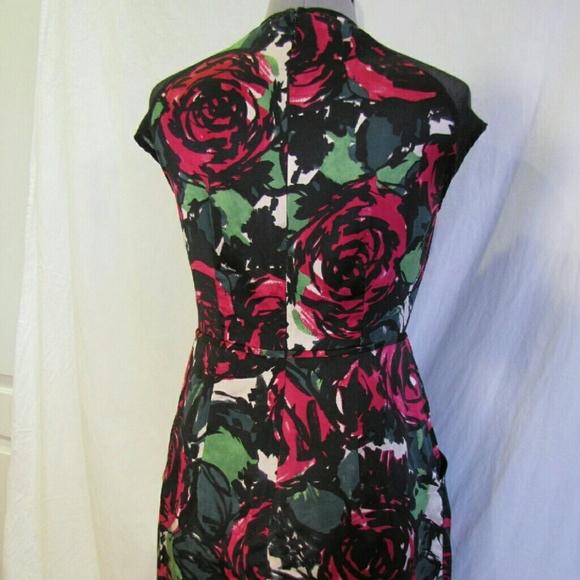 ⭐️Nanette Lepore»Daring Rose silk minidress EUC - Picture 7 of 10