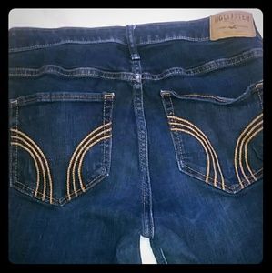 High waisted hollister skinny jeans