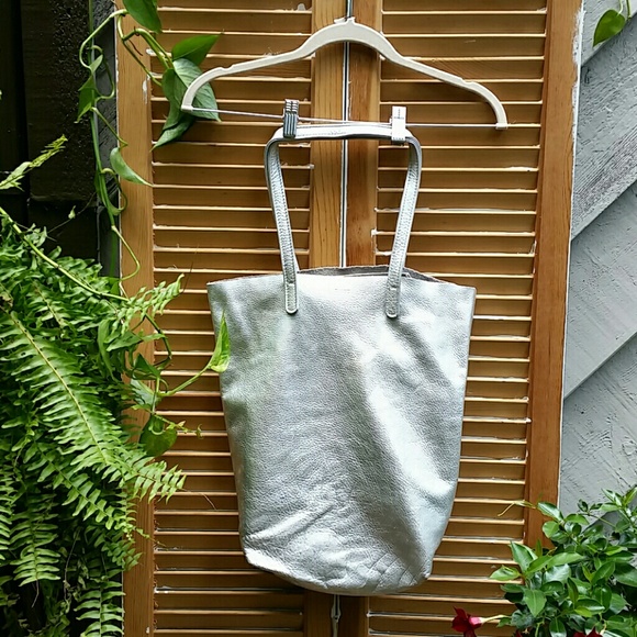 Baggu Leather tote