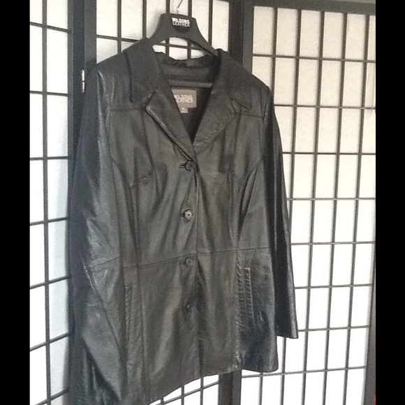 Leather Coat - Picture 3 of 4