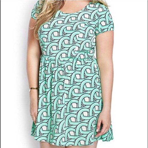 Mint Forever 21 Dress!