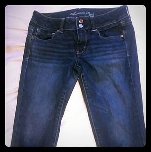 American eagle cropped ankle jeans
