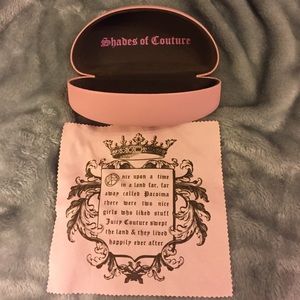 Juicy Couture glass case