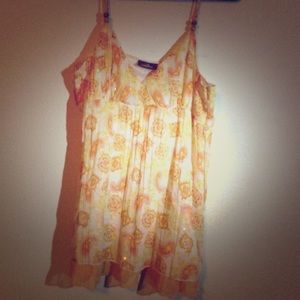 jordache sleeveless blouse Juniors XL
