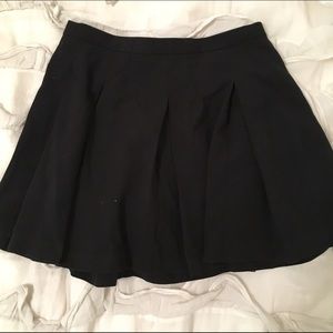 Pleated Skater Skirt