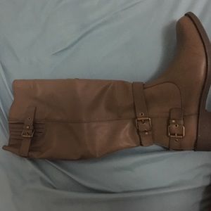taupe boots
