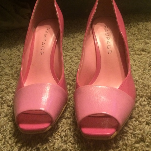 Pink heels