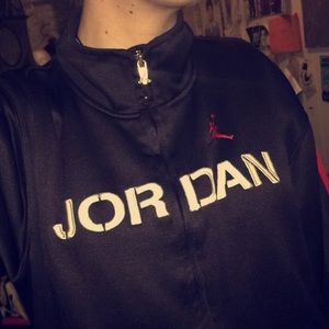 Black & Red Jordan's Jacket