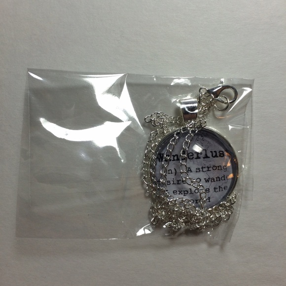 Wanderlust Definition Necklace - Picture 2 of 4