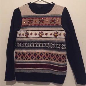 J. Crew Fair Isle sweater
