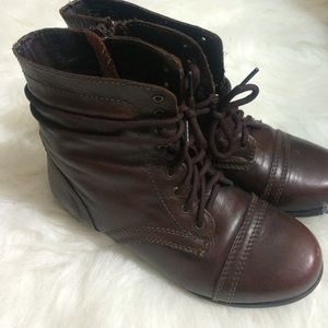 Steve Madden combat boots