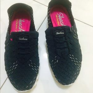 Skechers memory foam slip on sneakers